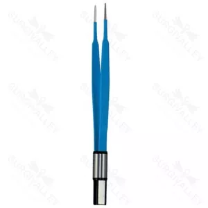 Iris Straight European Bipolar Forceps – surgivalley (SV-10-3077)