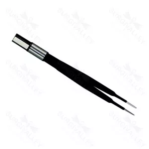 Iris Straight European Non Stick Bipolar Forceps – surgivalley (SV-10-3078)