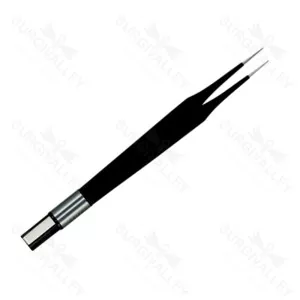 Jeweler # 4 Straight European Non Stick Bipolar Forceps – surgivalley (SV-10-3085)