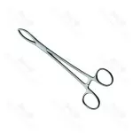 Single Use Disposable Littlewood Uterine Tenaculum Forceps Straight Gyne Forceps