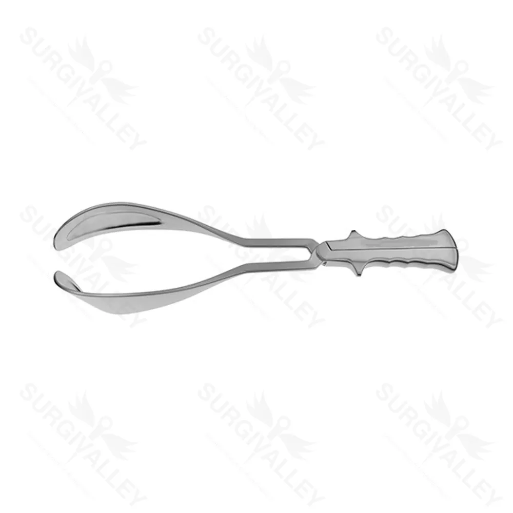 Luikart Mclane Obstetrical Forceps Rounded Cephalic Curve Blades