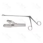 Mini Townsend Biopsy Punch Forceps Crocodile Action Effective Length Single Ring Handle Grip