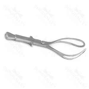 Naegele Obstetrical Forceps Curved 355 mm Non Sterile Reusable Gynecologist Handheld Instrument – surgivalley (SV-10-2405)