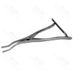 Offset Lamina Spreader With Teeth Orthopedic Bone Holding Forceps