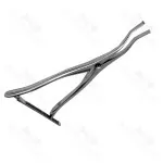 Offset Lamina Spreader With Teeth Orthopedic Bone Holding Forceps