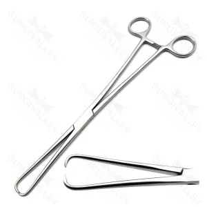 Pozzi Tenaculum Forceps Gynecology Instruments German Quality – surgivalley (SV-10-2421)