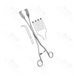 Single Use Disposable Pratt Tenaculum Forceps 4 Prong Gynaecology Forceps