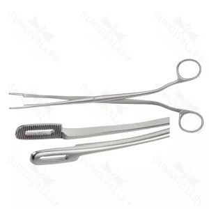 Randall Renal Calculus Forceps Slight Curve Gynaecology Intestinal Forceps – surgivalley (SV-10-2423)