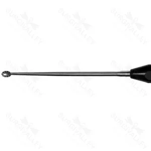 Slotted Teeth Curette German Quality Stainless Steel Spine Bone Curette – surgivalley (SV-10-1930)
