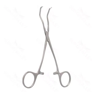 6″ Thompson Carotid Clamp – cvd shanks – surgivalley (S01-72-00-113)