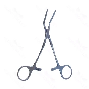 6 3/8″ Cooley Clamp – Titanium 60° Angled – surgivalley (S01-72-00-119)