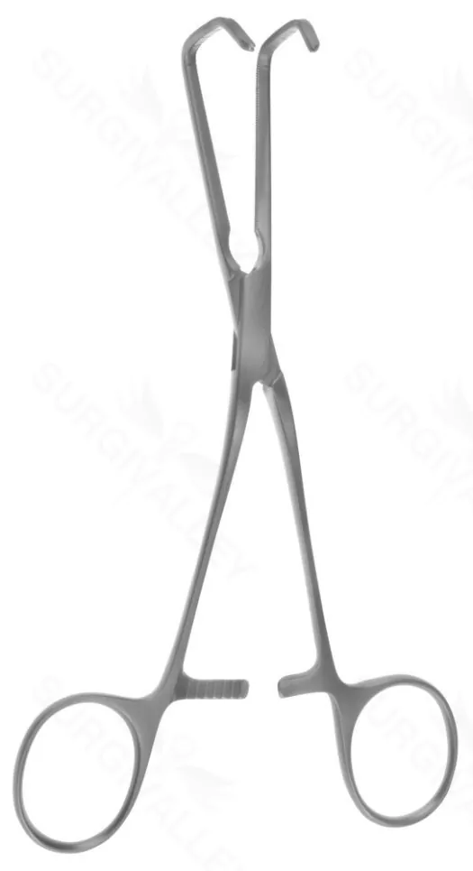 Cooley Vascular Clamp – 90° ang large jaw