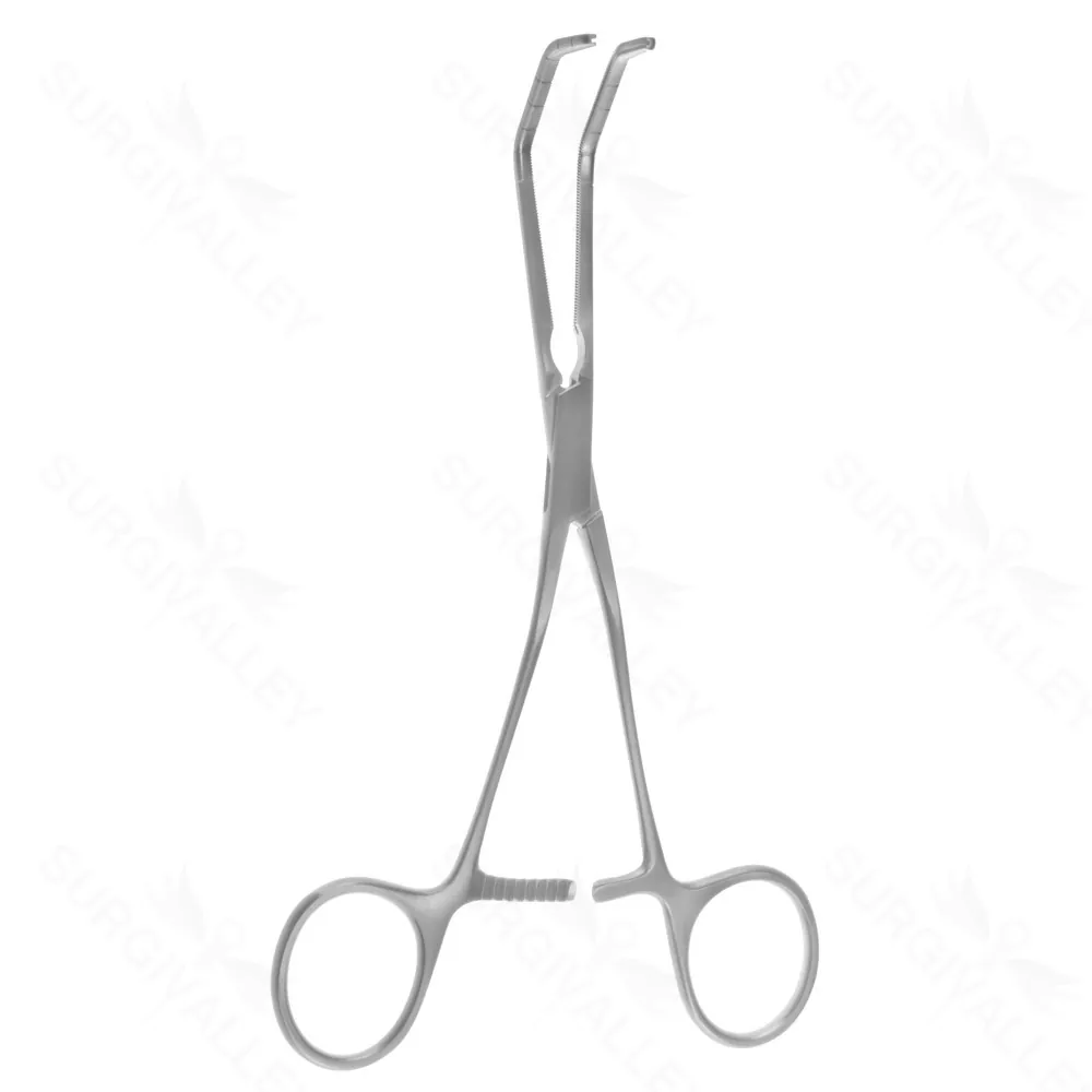 Cooley Vascular Clamp – 60° ang large jaw