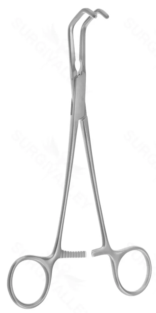 8″ Beck Type Aorta Clamp – 1 1/4″ Jaws Acutely cvd