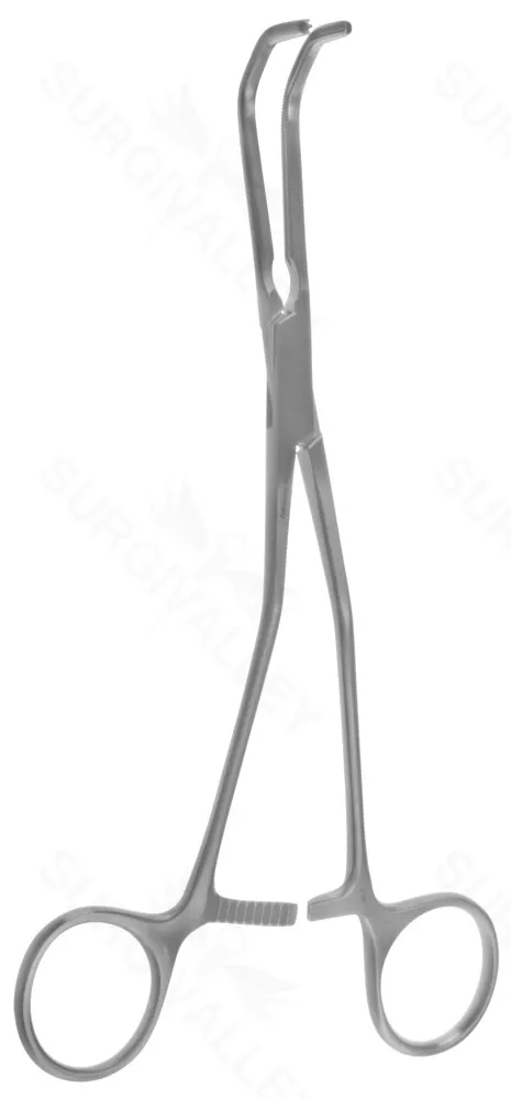 8″ Bailey Aorta Clamp – 3 x .8cm jaw