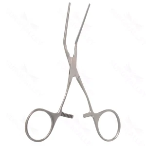 4 3/4″ Debakey Ring Handle Bulldog cvd – 45° jaw – surgivalley (S01-72-00-157)