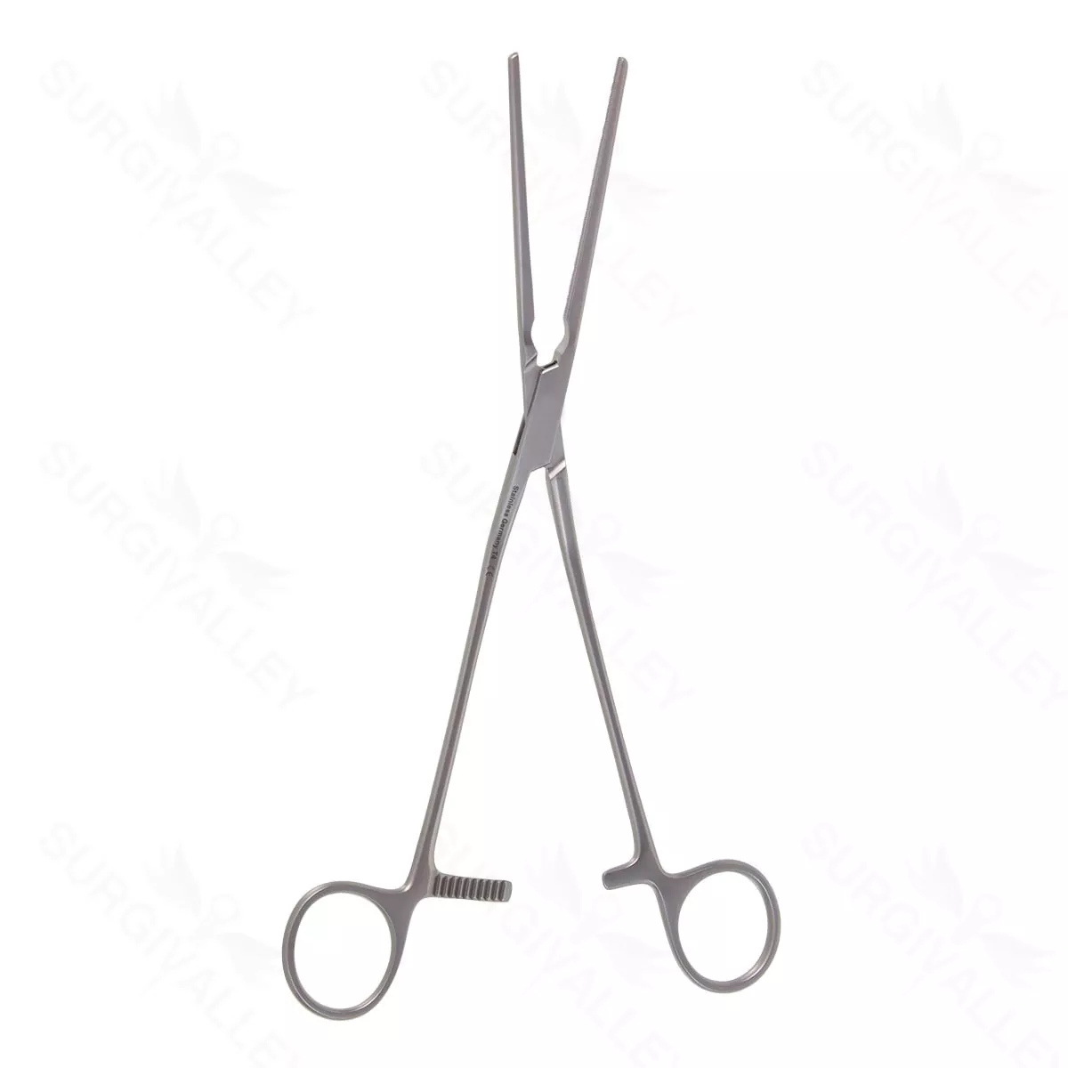 10 1/2″ Glover Coarctation Clamp – x-long ang