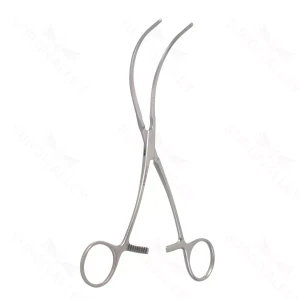 7 1/4″ Aortic Exclusion Clamp – S-shaped cvd jaws – surgivalley (S01-72-00-182)