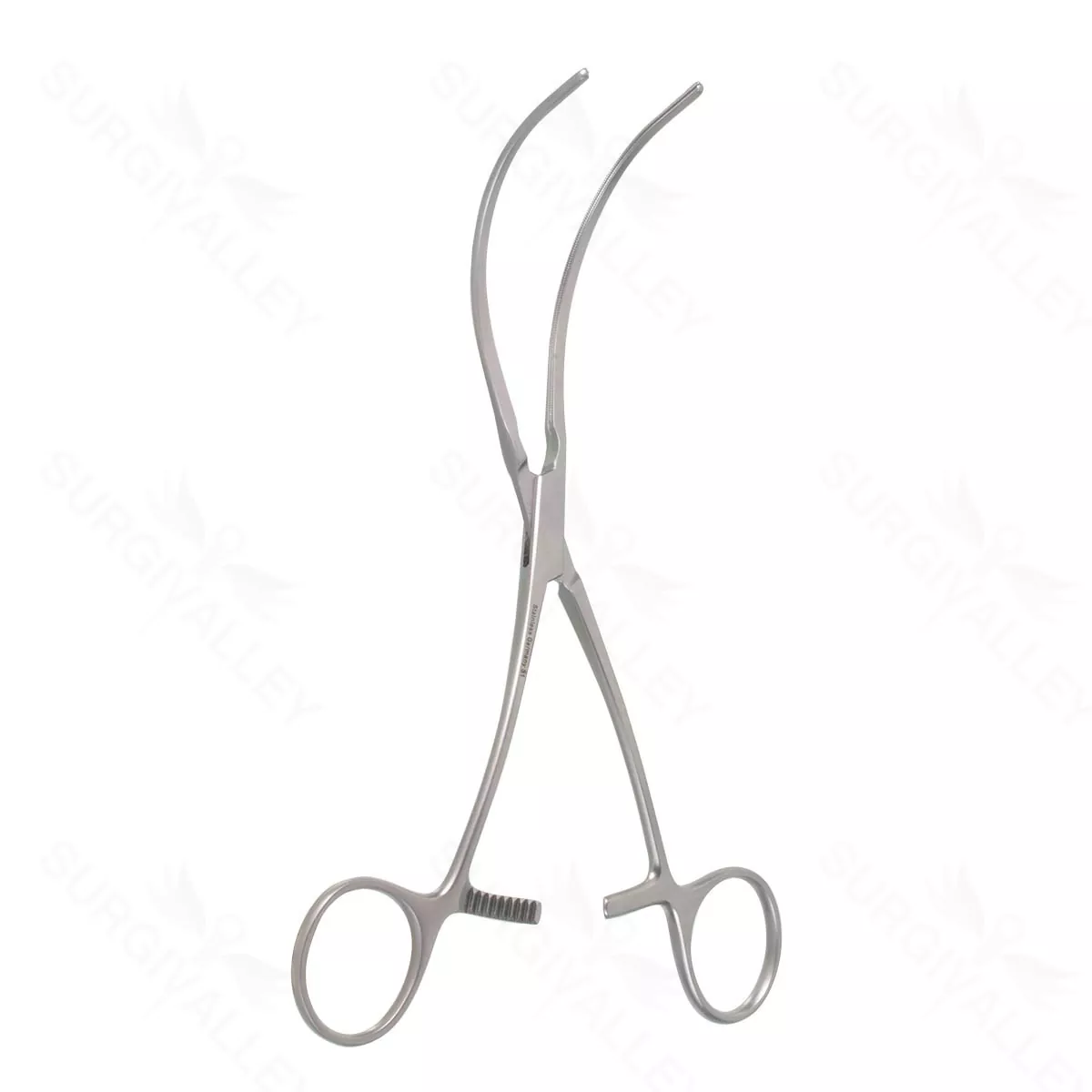 7 1/4″ Aortic Exclusion Clamp – S-shaped cvd jaws