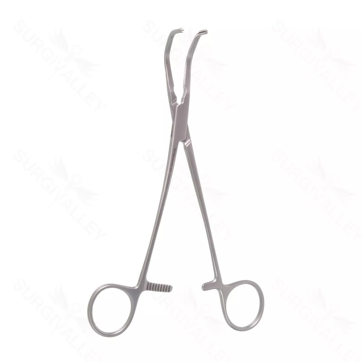 7 3/4″ Debakey Tangential Occl Clamp – 3.5cm lng 1.1cm dp