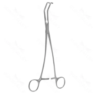10″ Satinsky Vena Cava Clamp – 4.0cm long 9mm dp – surgivalley (S01-72-00-221)