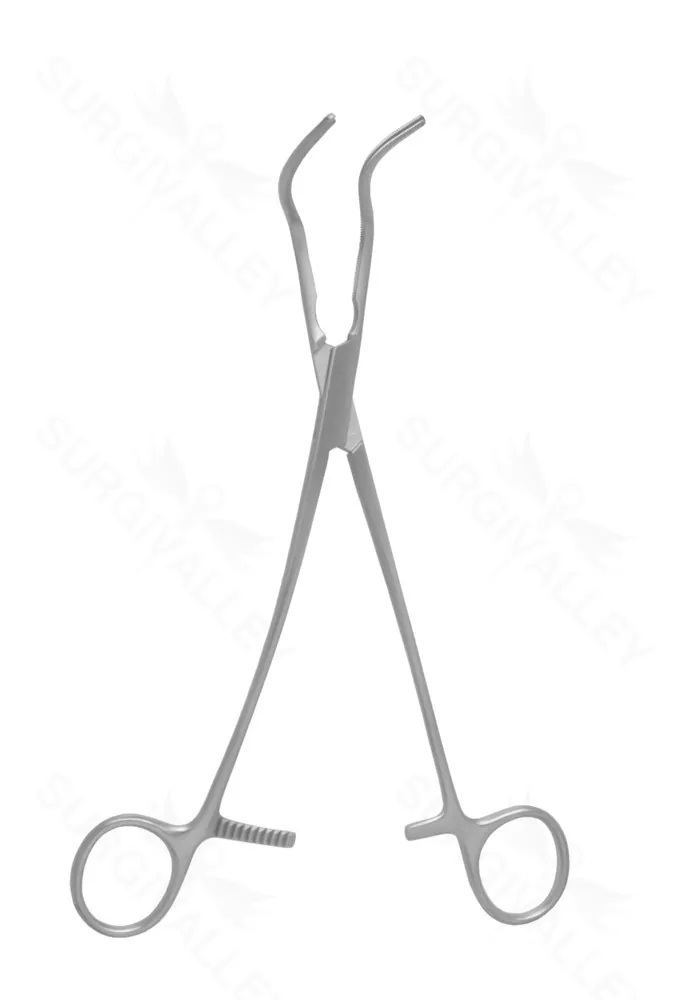Debakey Abdominal Aorta Clamp – 5cm long 1×2 tth
