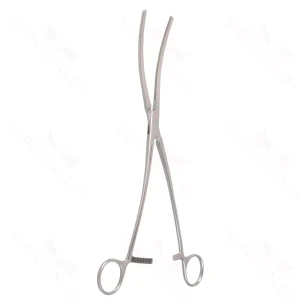 12″ Fitzgerald Aortic Aneurysm Clamp – cvd jaws – surgivalley (S01-72-00-234)