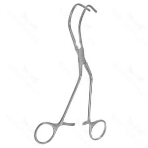 8″ Kay Aortic Anastomosis Clamp – 4.5cm wd 3.2cm dp – surgivalley (S01-72-00-236)