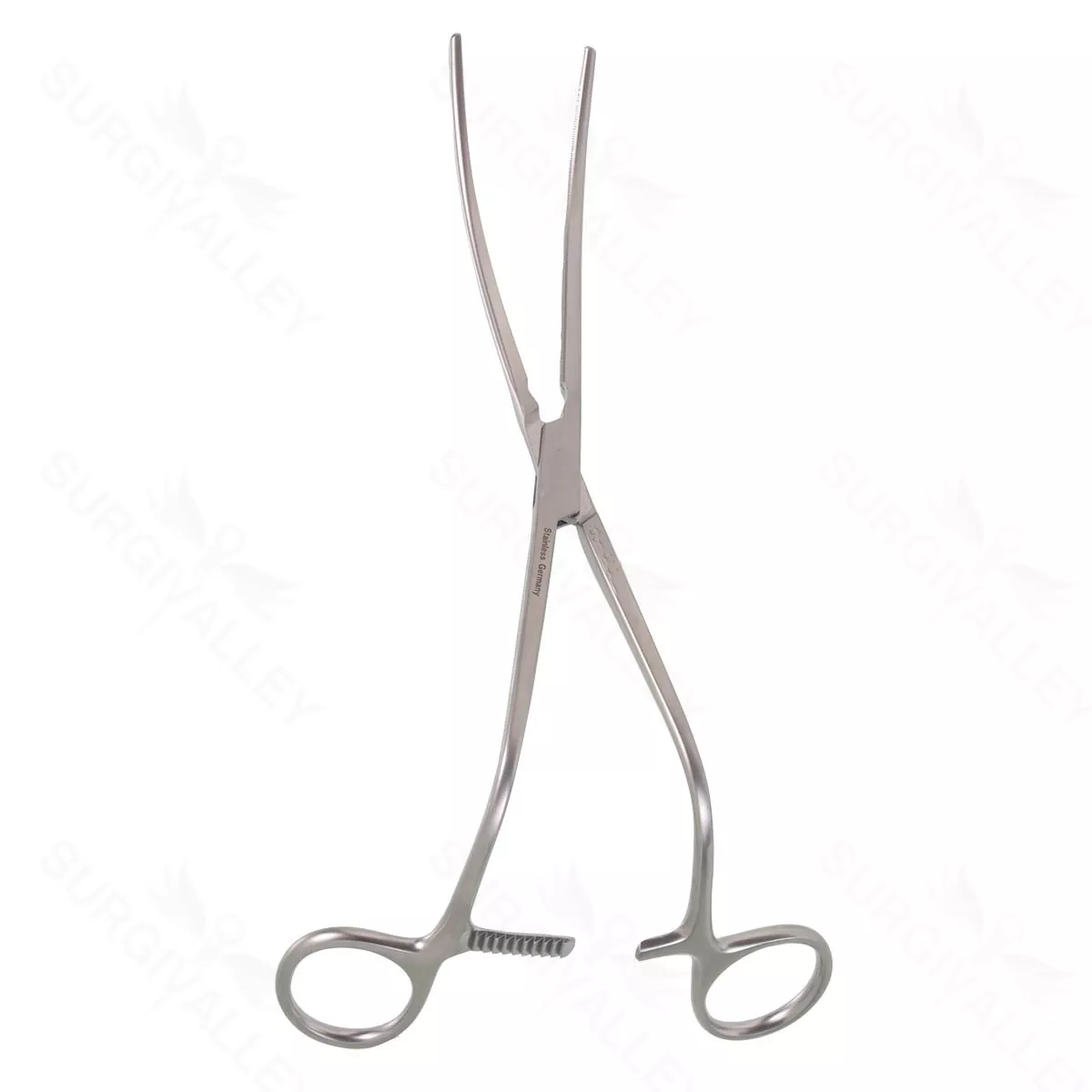 9″ Deep Aortic Clamp – atraumatic jaws