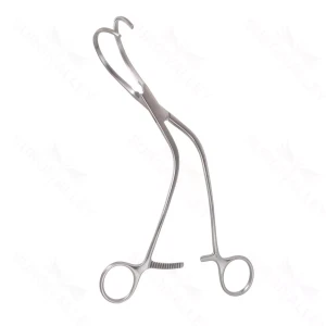 26cm Weber Aortic Clamp – left – surgivalley (S01-72-00-284)
