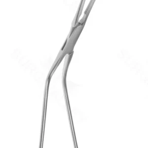 13″ Crawford Thoraco-Abdominal Aneurysm Clamp – cvd jaw ang handle – surgivalley (S01-72-00-289)