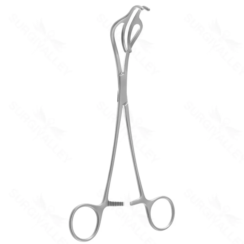 8″ Strong Aorta Clamp – ang shanks