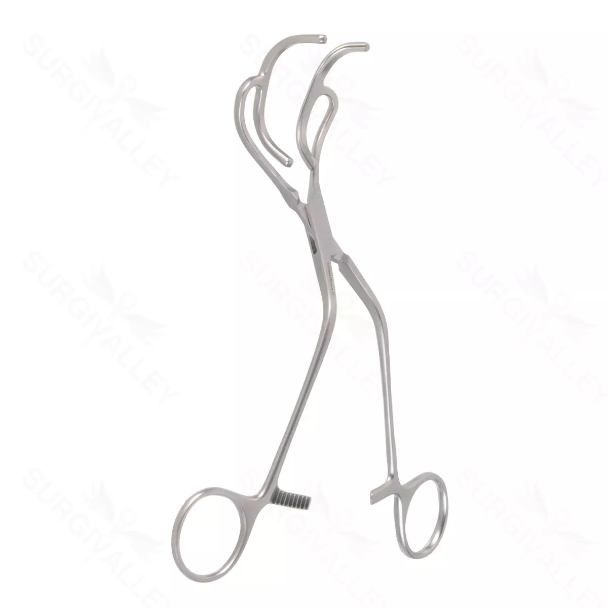 8″ Lemole Strong Aorta Clamp – ang shanks