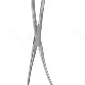 7 1/2″ Aortic Clamp – slightly cvd shank and jaw – surgivalley (S01-72-00-302)
