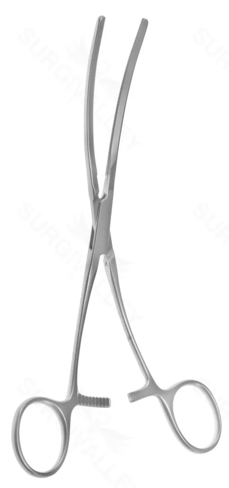7 1/2″ Aortic Clamp – slightly cvd shank and jaw