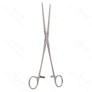 9 3/4″ Cooley Coarctation Clamp – straight shank straight jaw – surgivalley (S01-72-00-305)