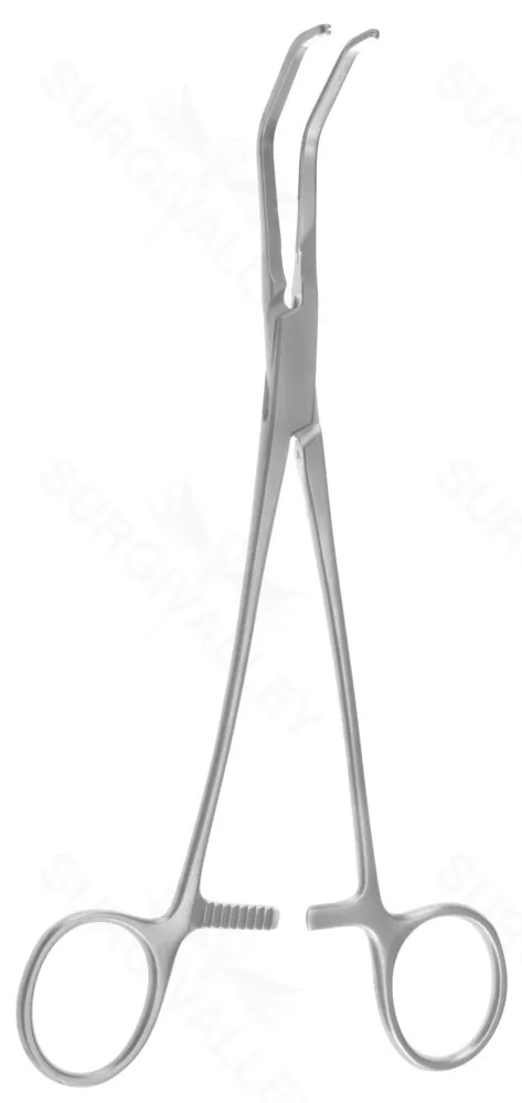 8 1/2″ Cooley Partial Occlusion Clamp -5.2cm dp 12mm wd