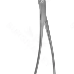 9 1/4″ Lee Bronchus Clamp – dbl ang cvd shanks – surgivalley (S01-72-00-319)