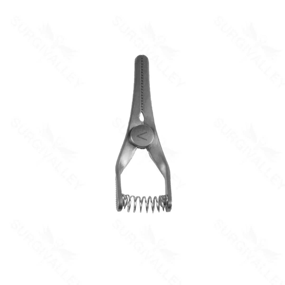 V Bulldog Clamp – titanium – straight 3.0cm