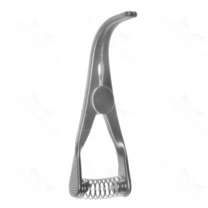 A Bulldog Clamp – titanium – Strong curve 3.0cm – surgivalley (S01-72-00-457)