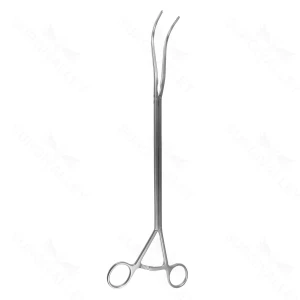 14″ VATS Harken #1 Clamp – 10mm Shaft 95mm Debakey 1×2 Jaws – surgivalley (S01-72-00-465)