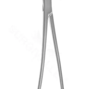 10 1/4″ Rienhoff Swan-Neck Clamp – double curved – surgivalley (S01-72-00-67)