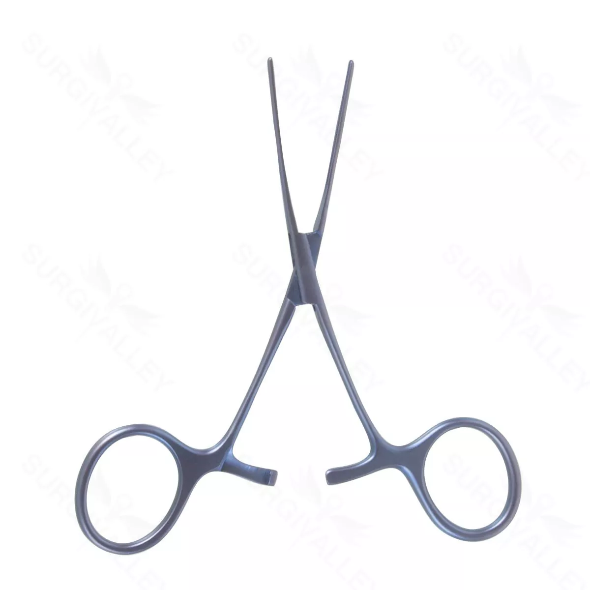 4 3/4″ Baby Vascular Clamp – 3.5mm straight jaws straight shanks