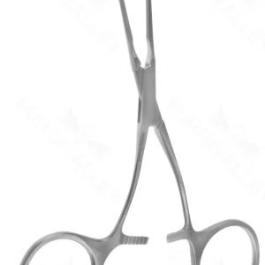 Debakey Castaneda Clamp – 1.4mm straight jaws cvd handle – surgivalley (S01-72-00-74)