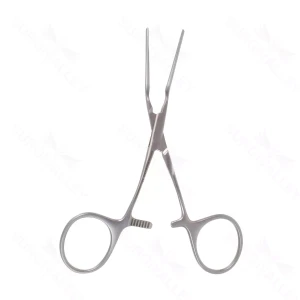 Debakey Castaneda Clamp – 1.4mm 25° jaws cvd handle – surgivalley (S01-72-00-75)