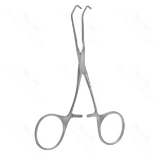Debakey Castaneda Clamp – 1.4mm #3 anastomosis jaw cvd handle – surgivalley (S01-72-00-80)