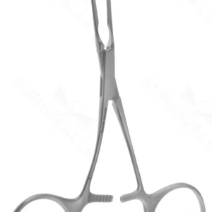 Debakey Castaneda Clamp – 1.4mm slight cvd jaw cvd handle – surgivalley (S01-72-00-83)