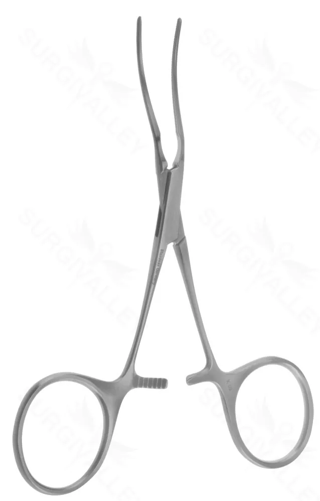 Debakey Castaneda Clamp – 1.4mm “S” cvd jaw cvd handle