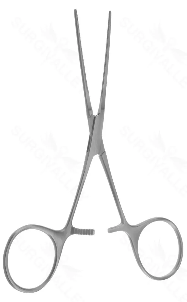 5″ Cooley Neonatal Vascular Clamp – straight