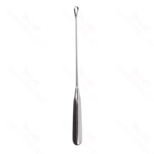 11″ Sims Uterine Curette – sharp mall #4 – surgivalley (S01-73-00-07)
